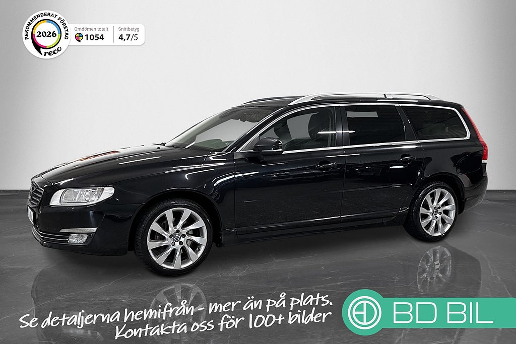 Volvo V70 D5 215HK Summum / Taklucka / Värmare / Adaptiv / BLIS