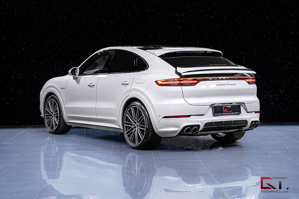 Porsche Cayenne Turbo S Coupé Turbo S E-Hyb MOMS SpDesign Keramiska Pano