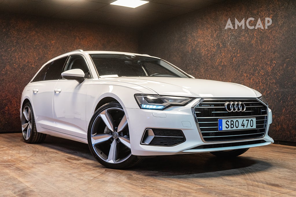 Audi A6 Avant 40 TDI Q | 3.99% Ränta | MOMS | 21" | Värm | Drag