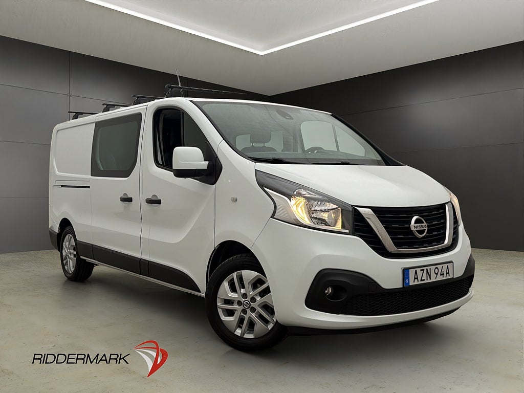 Nissan NV300 CrewVan L2 Värmare Drag B-Kamera 6-Sits Moms