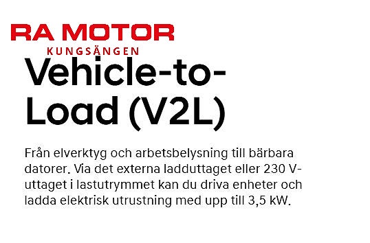 Hyundai Staria CARGO 84kwh | Sverigepremiär! | 45mils räckvidd