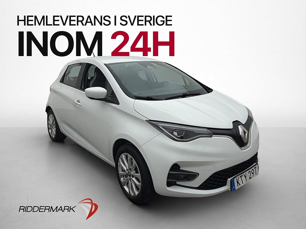 Renault Zoe R110 52 kWh Zen Kamera Värmepump FRIKÖPT BATTERI