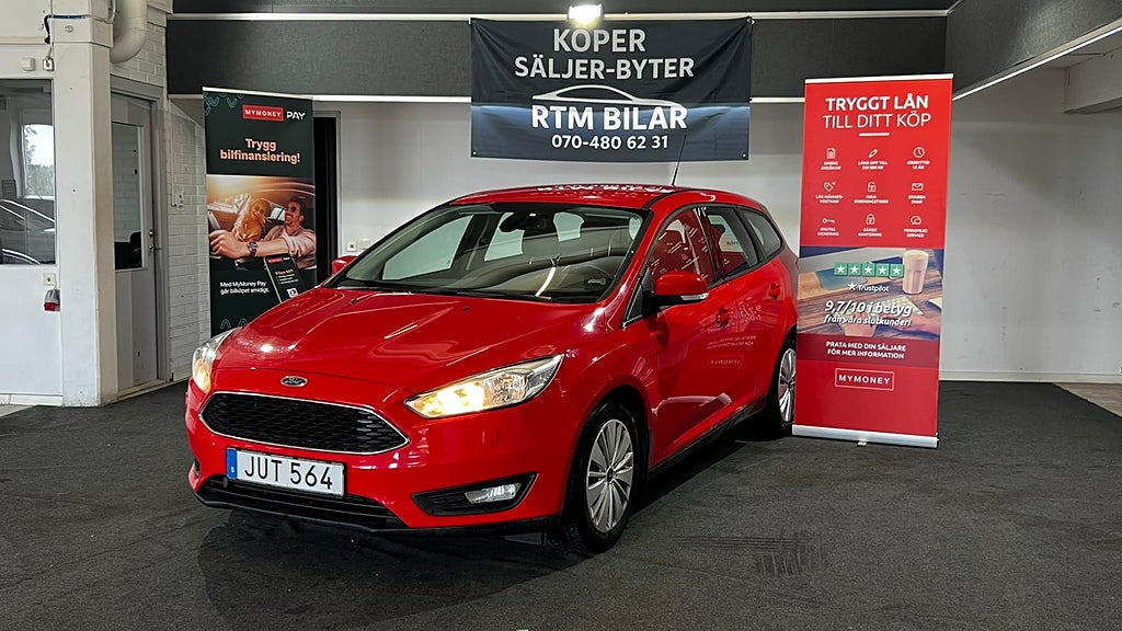 Ford Focus Kombi 1.5 TDCi Trend Euro 6 Dragkrok 857kr/Månaden 