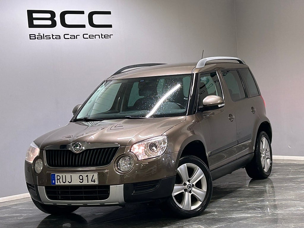 Skoda Yeti 2.0 TDI 4x4 Experience Dragkrok PDC Ny koppling
