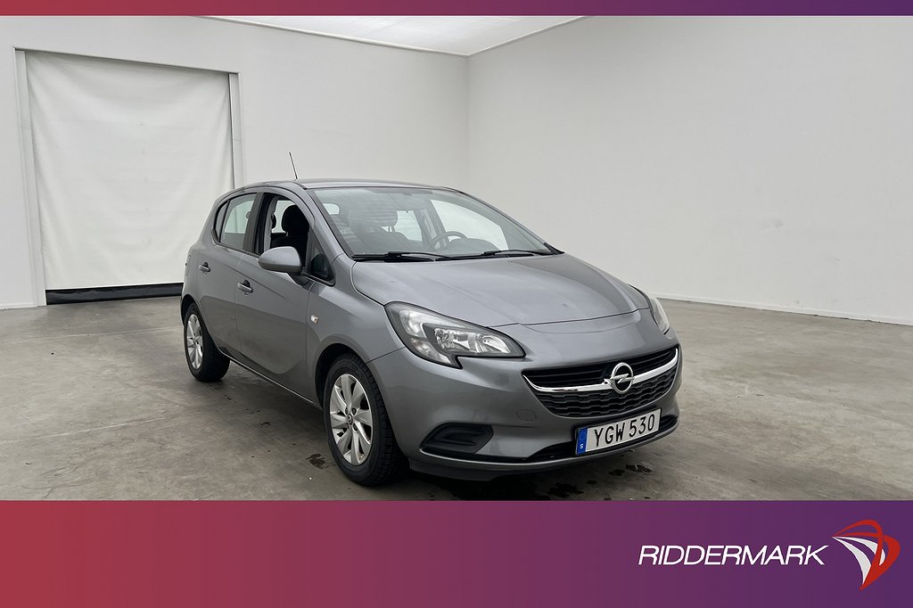 Opel Corsa 90hk Sensorer Rattvärmare Farthållare Bluetooth