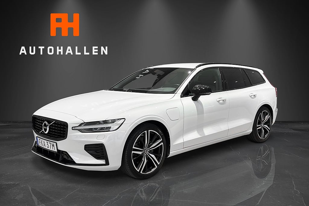 Volvo V60 Recharge T8 AWD 392hk R-Design Drag / Kamera / H/K