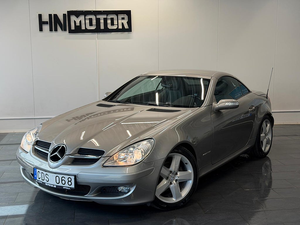 Mercedes-Benz SLK 200 Kompressor Cabriolet |NyServ|NyBess|Skinn|BT|
