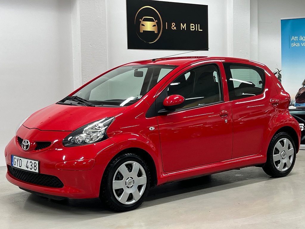 Toyota Aygo 5-dörrar 1.0 VVT-i / Nybes/ 1 Ägare/ 3251mil/