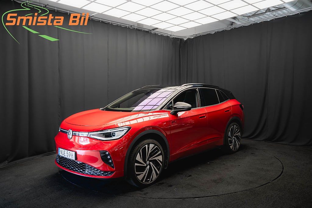 Volkswagen ID.4 GTX TOP SPORT+ PANO 21' DRAG 360° HUD ELSTOLAR MAX UTR MOMS
