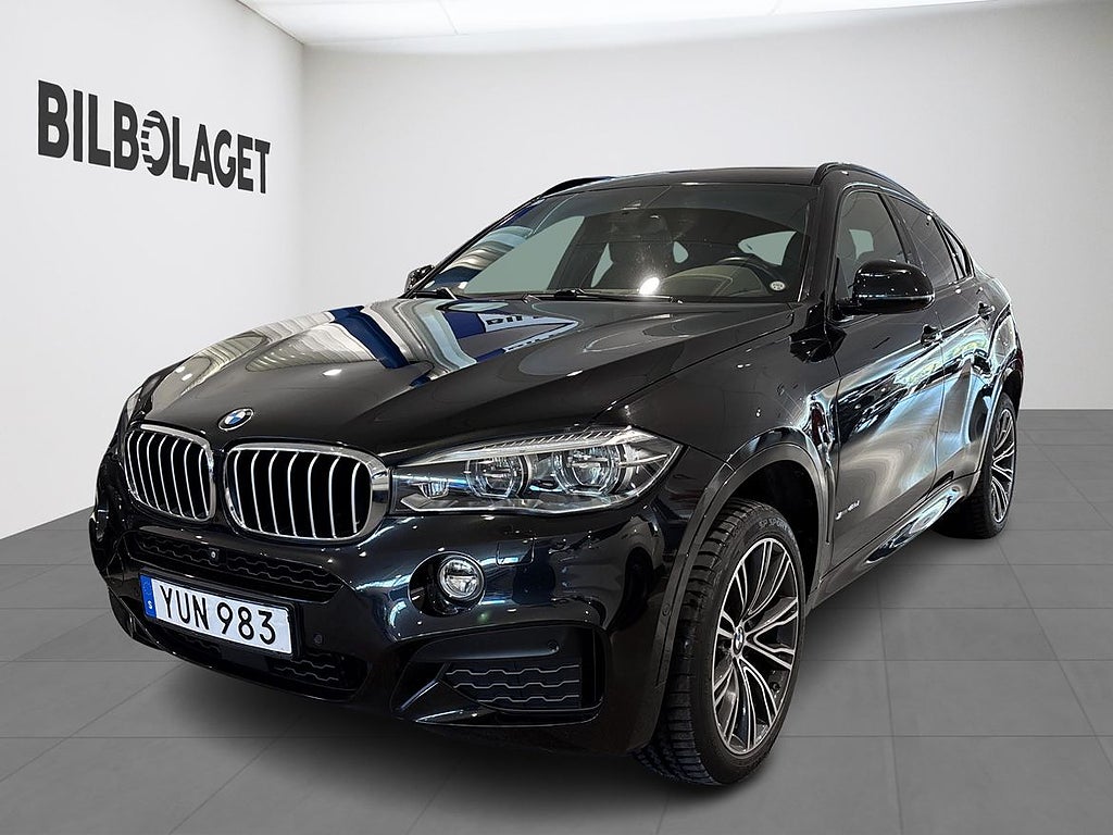 BMW X6 xDrive40d 313Hk M-sport Taklucka 360 Värmare H/K