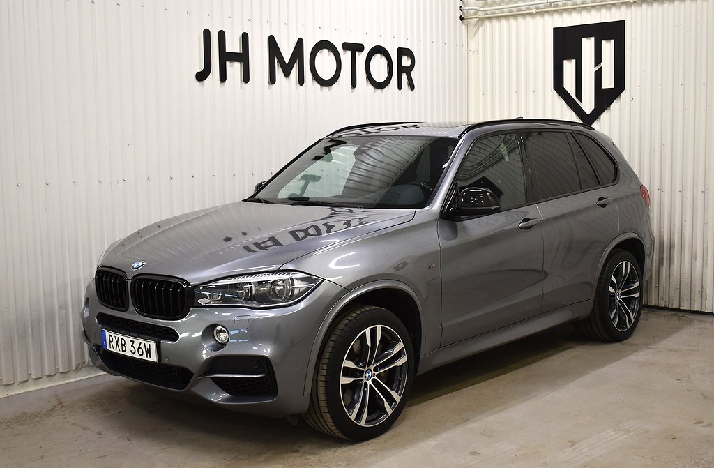 BMW X5 M50d M Sport 7-sits 381hk Drag/H&K/Panorama