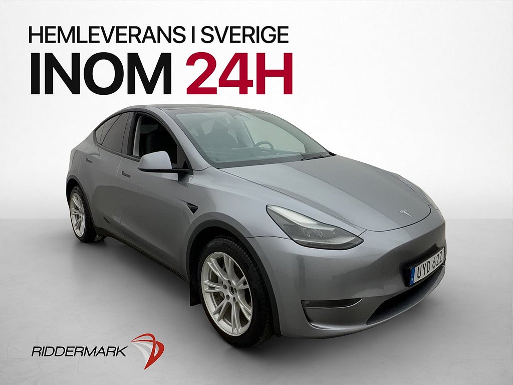 Tesla Model Y Long Range AWD 514hk Drag Värmepump Rattvärme