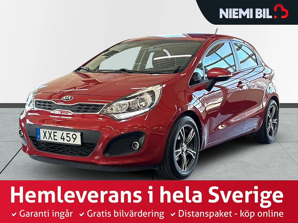 Kia Rio 5-dörrar 1.2 CVVT GLS S&V-hjul/AUX/USB/Låg Mil