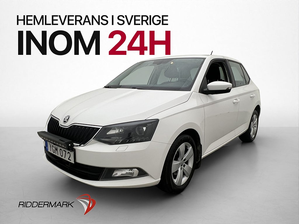 Skoda Fabia 1.4 TDI 90hk, Style Carplay P-sensorer Bluetooth