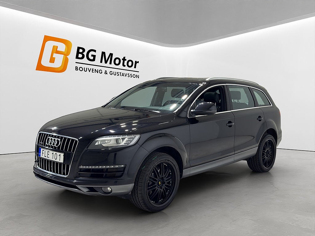 Audi Q7 3.0 TDI V6 239HK Q 7-sits Panorama/Drag