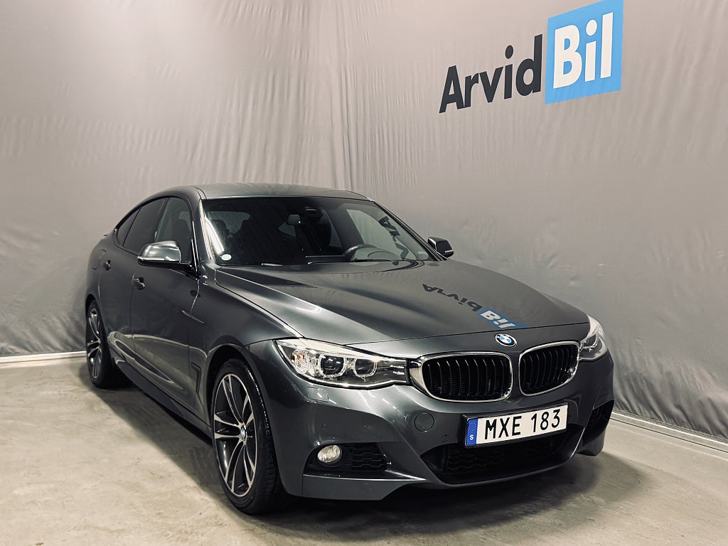 BMW 320 d xDrive Gran Turismo M Sport Navi Hifi Sportlåda Kamera Shadow 