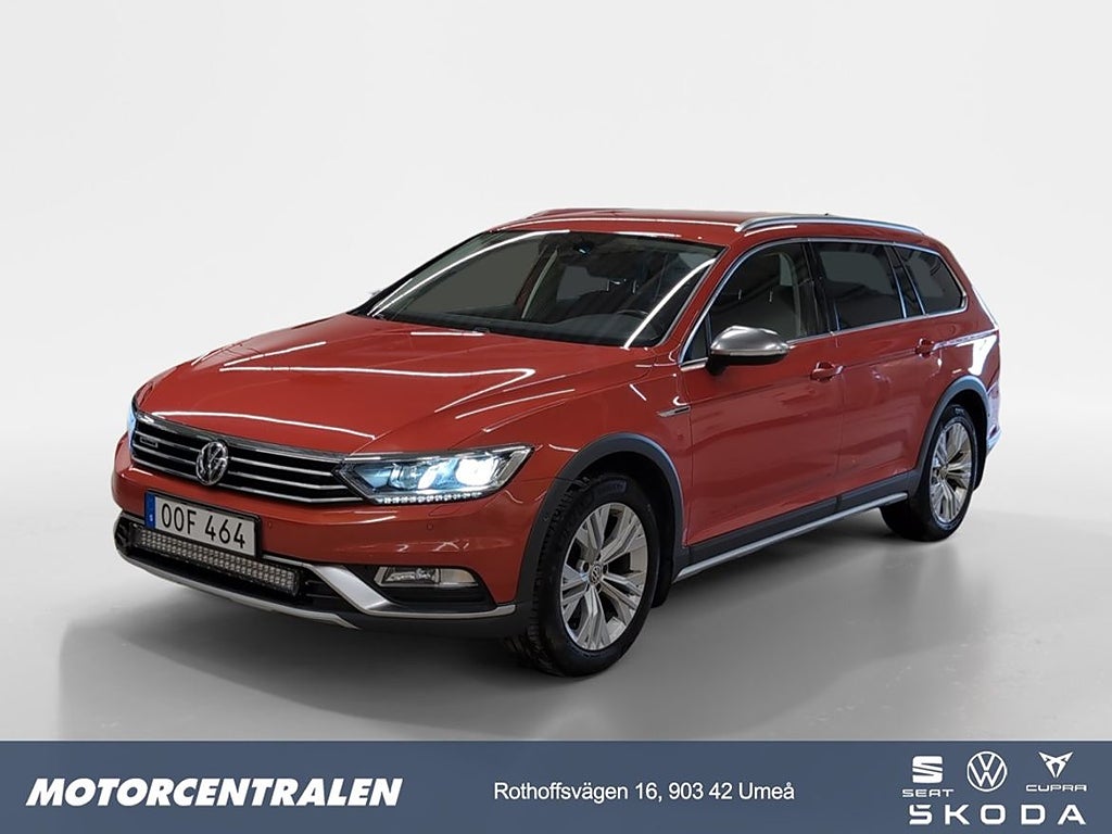 Volkswagen Passat Alltrack, 2,0TDI 190HK/Drag/Backkamera/Fjärrvärmar