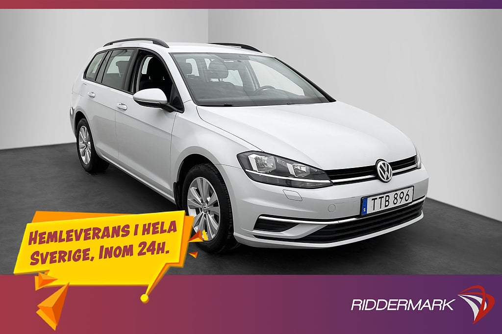 Volkswagen Golf SC 1.0 TSI 110hk Backkamera Dragkrok CarPlay