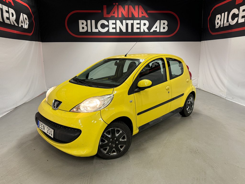 Peugeot 107 1.0 Låg årsskatt SoV AUX Besiktad tom 20250630