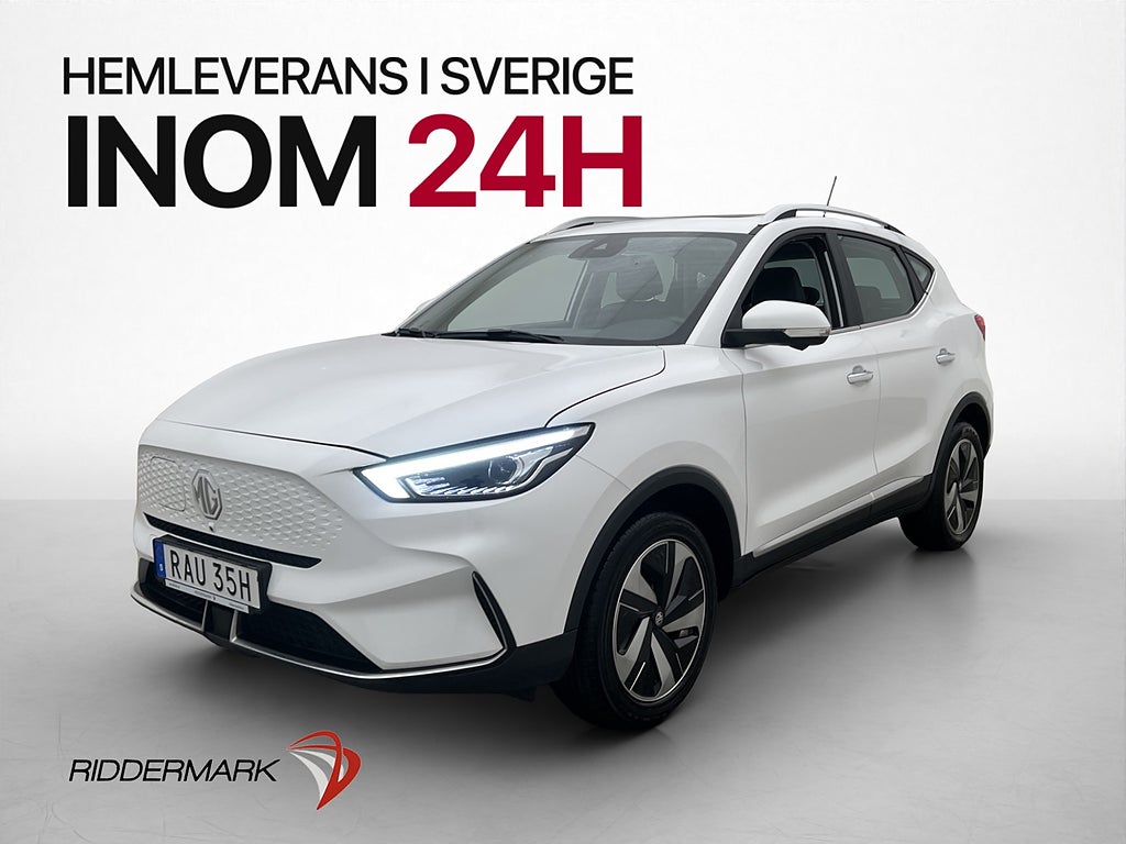 MG ZS EV Long Range 156hk LUXURY Pano 360° kamera Skinn Navi
