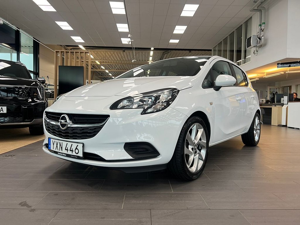 Opel Corsa Enjoy 1.4 Man 90hk Rattvärme Carplay/Android V-hjul