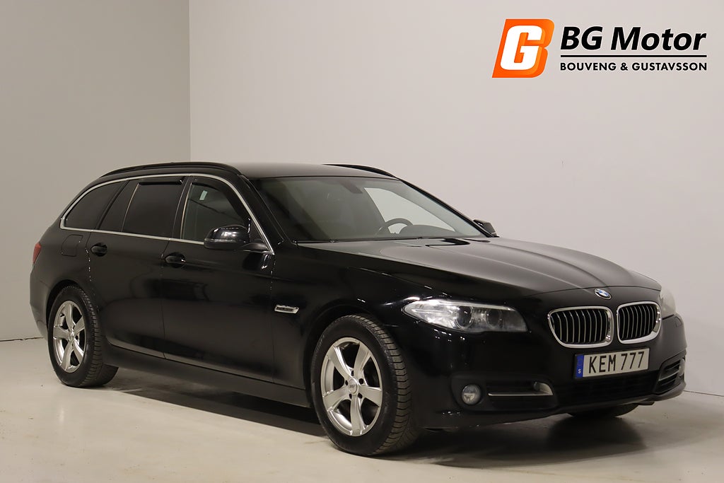 BMW 520d xDrive 190HK Touring Aut Dragkrok/Backkamera/Skinn