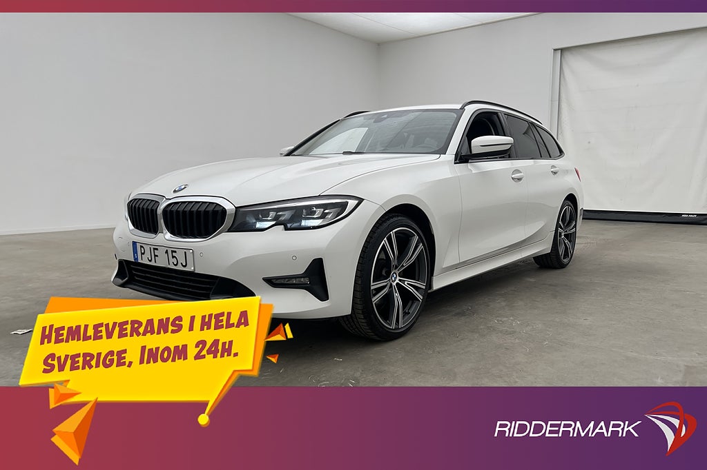 BMW 320 d Sport line Dragkrok H/K Rattvärme CarPlay MOMS