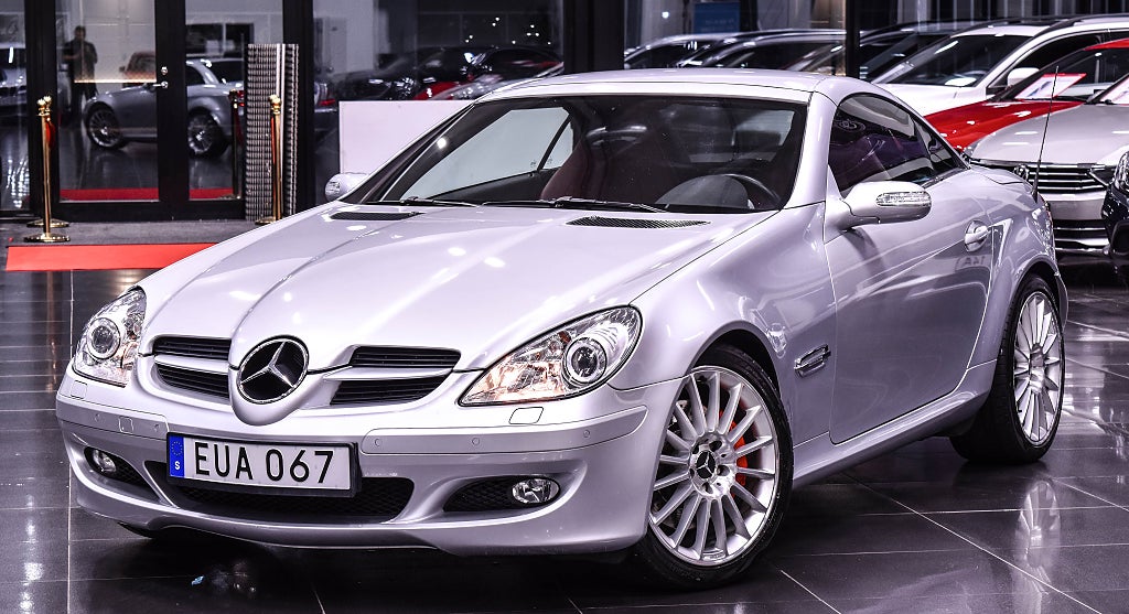 Mercedes-Benz SLK 350 7G-Tronic V6 Nybesiktad|Fin i lacken|God Servicehis