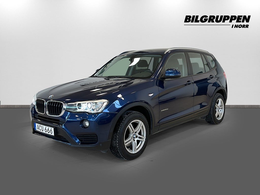 BMW X3  xdrive 20d 190hk (V-Hjul/Drag) 