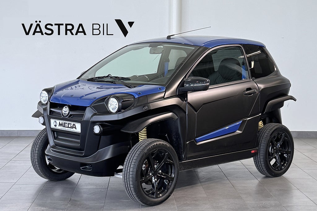 Aixam Mega e-Scouty 100% elektrisk| Värmare | Carplay