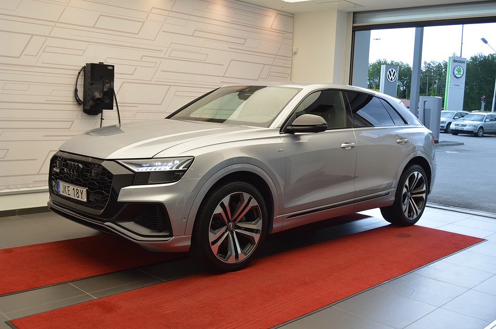 Audi Q8 50 TDI 286HK Quattro Tip-tronic, 360 cam, HD-Matri