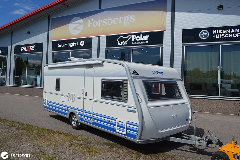 Polar 590 Överbäddsskåp, Förtält, Påsmarkis, Mover, Cykelställ
