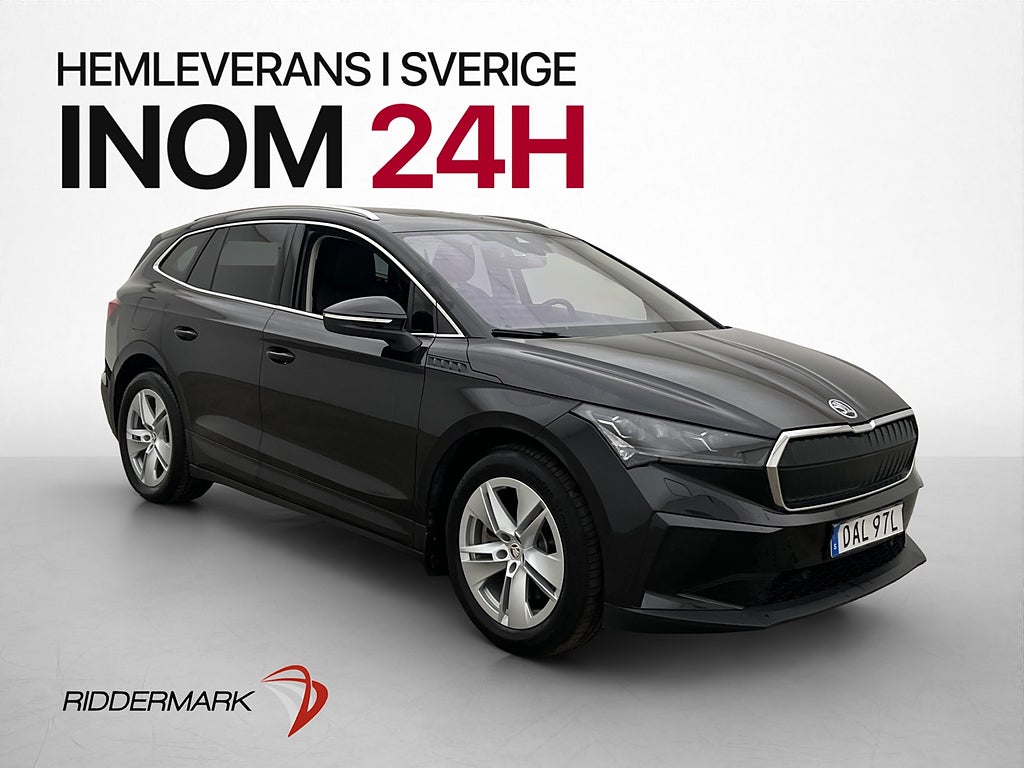 Skoda Enyaq iV 80x Pano Värmare Skinn Drag Navi Moms