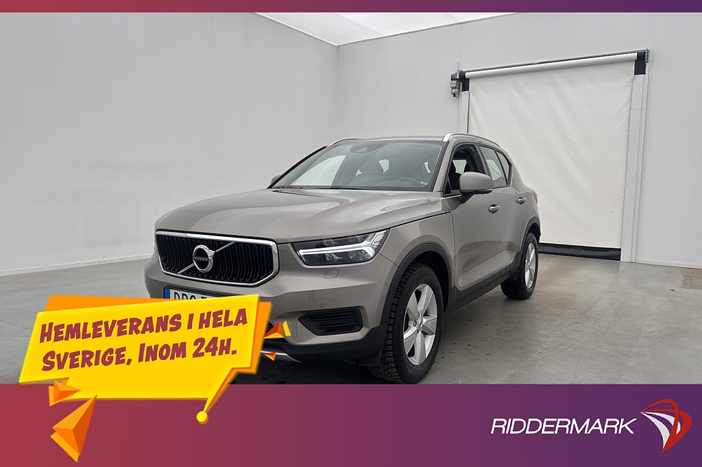 Volvo XC40 T4 Momentum VOC Värmare Skinn Navi CarPlay Drag