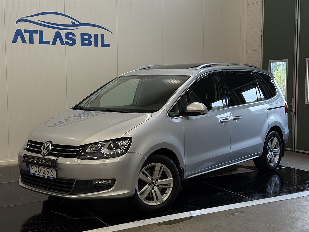 Volkswagen Sharan 7-seater 2.0 TDI DSG 150hk|Pano|drag|Carplay|