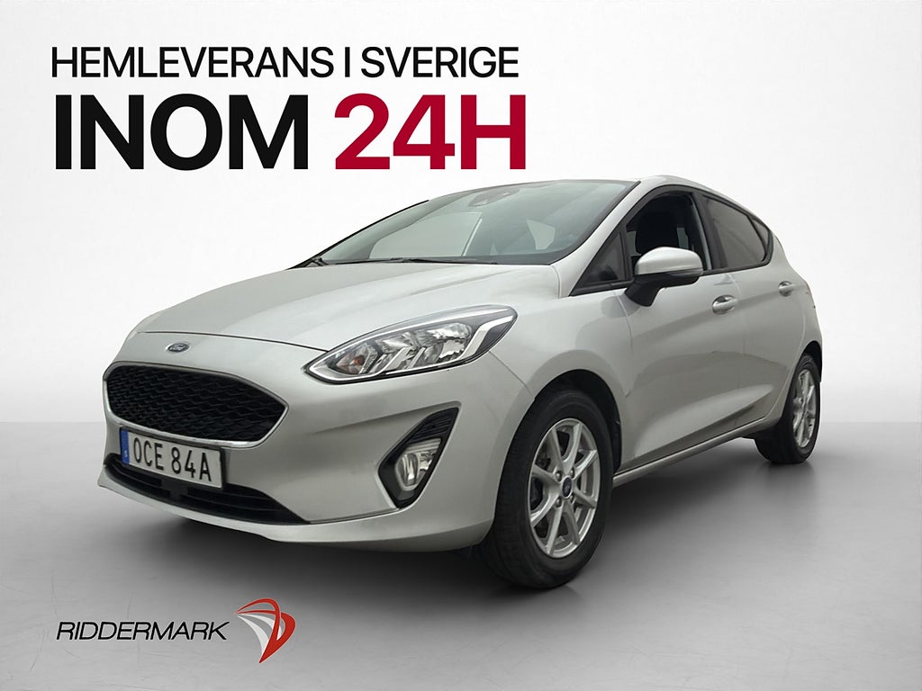 Ford Fiesta 1.0 100hk Trend CarPlay P-Sensorer Rattvärme