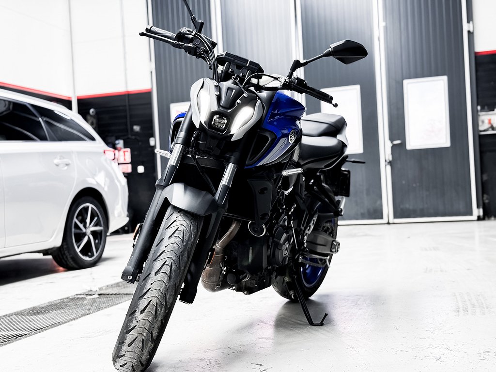 Yamaha MT-07 2021 Akrapovic | garanti | hemleverans 