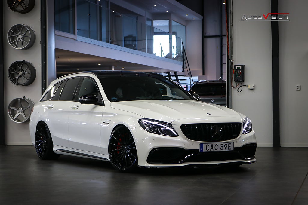 Mercedes-Benz C 63 S AMG Speedshift MCT, 510hk | SKAL | BURMESTER 