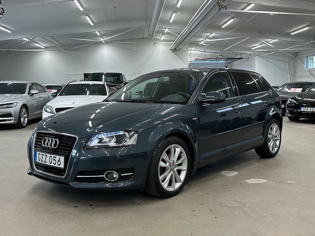 Audi A3 Sportback 2.0 TDI PROLINE VÄLVÅRDAD 140HK