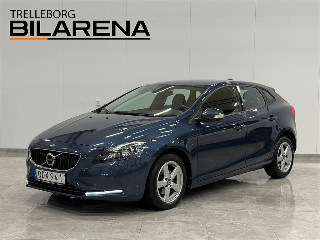 Volvo V40 D2 Manuell, 120hk Business, Kamrembytt