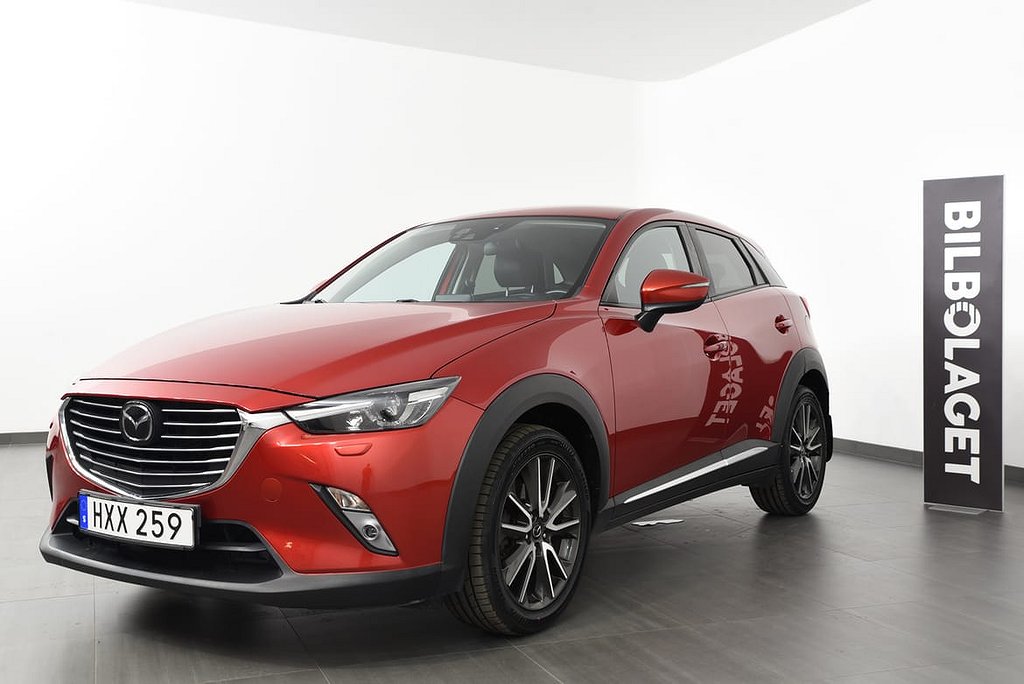 Mazda CX-3 SKYACTIV-G AWD Automatisk / Head-up Display / Backkamera / Bose 