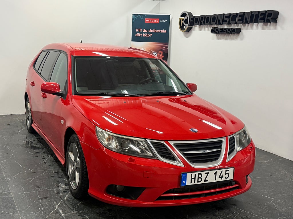 Saab 9-3 SportCombi 2.0t BioPower Vector Automat Drag Skinn