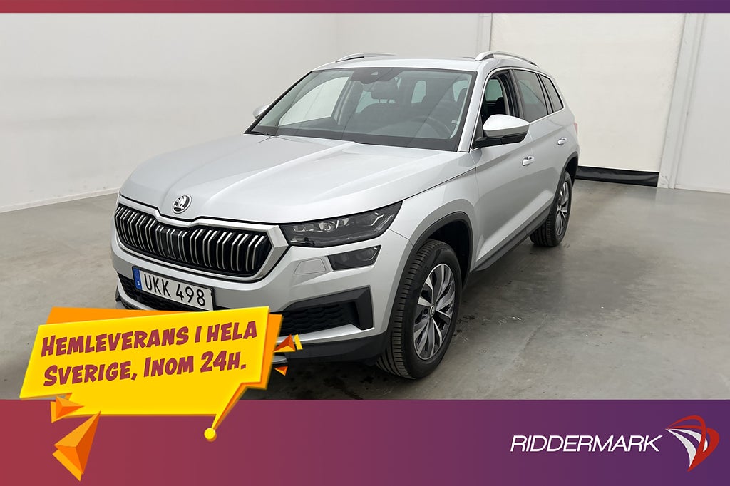 Skoda Kodiaq TDI 4x4 200hk Style Cockpit Dragkrok Värmare