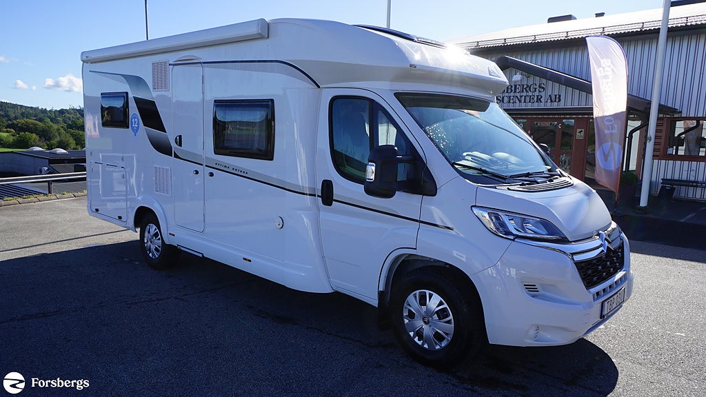 Hobby Optima ONTOUR - T 65 HFL / 4 sängplatser / Cykelhållare