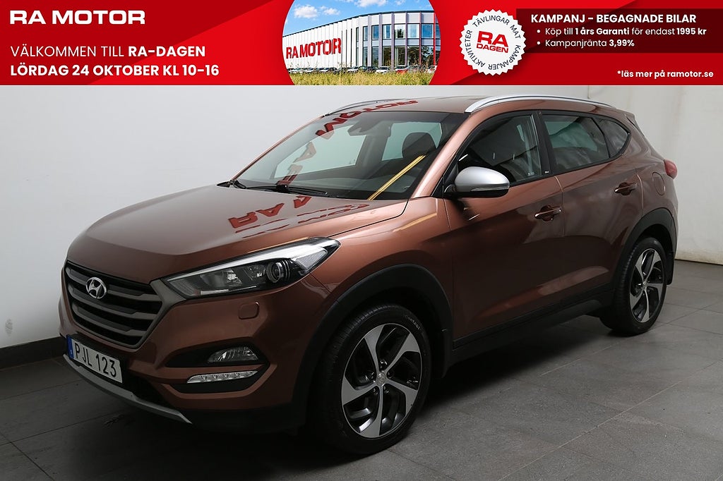 Hyundai Tucson 1,6 T-GDI 177hk MOVE! 4WD Aut Navi Kamera 19" 2018