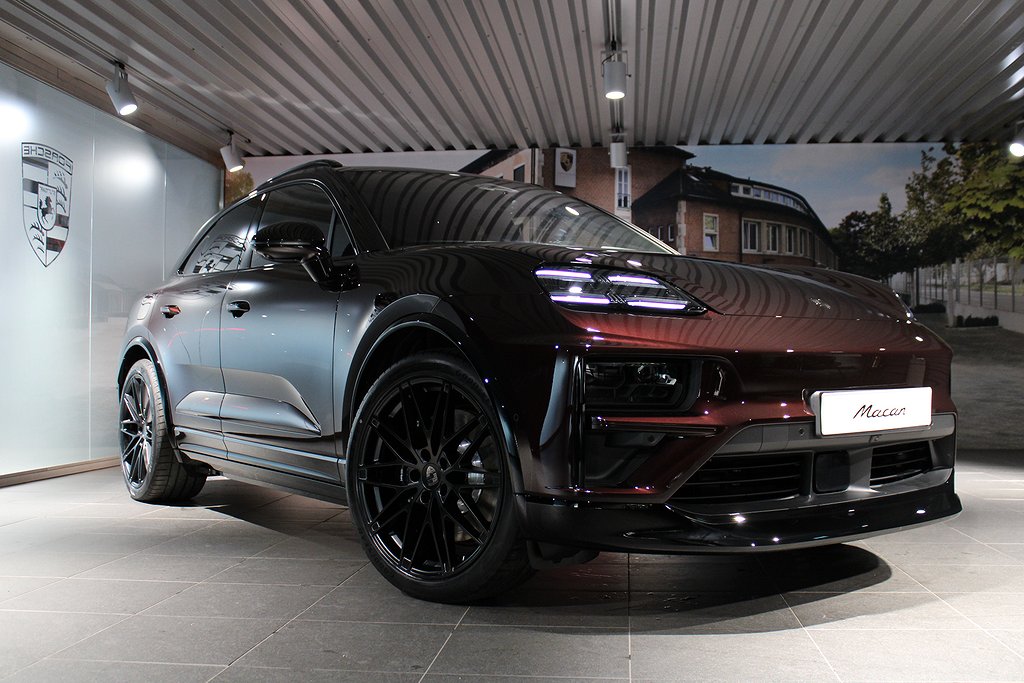 Porsche Macan Helt Nya Elektriska Macan Turbo 