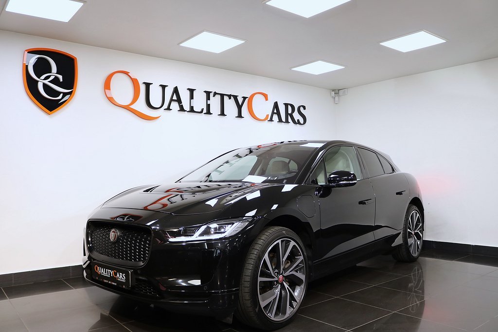 Jaguar I-Pace EV400 / Pano / B-kamera / Meridian / Moms