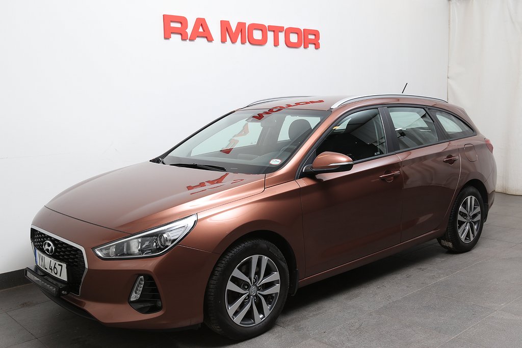 Hyundai i30 1,6 CRDi 110hk Comfort Aut Kombi Extraljusramp