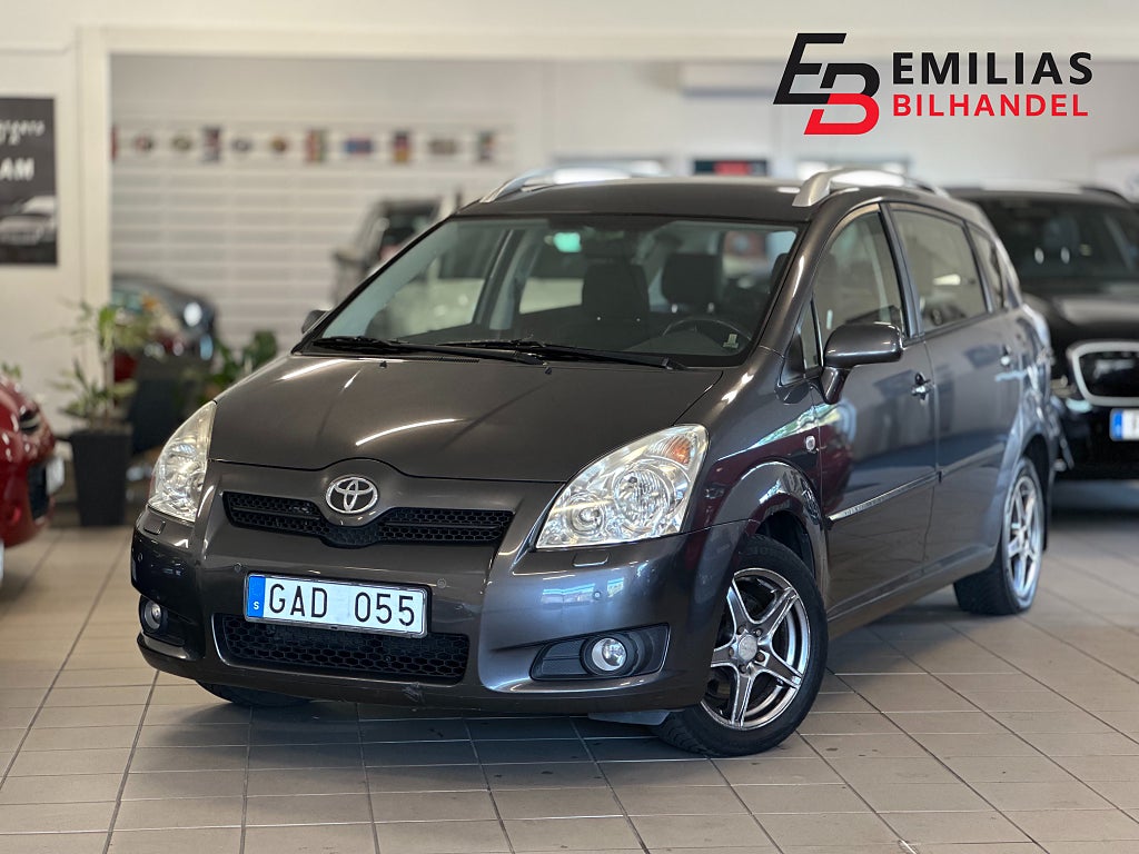 Toyota Corolla Verso 7-sits 1.8 VVT-i MultiMode Automat Drag 129hk
