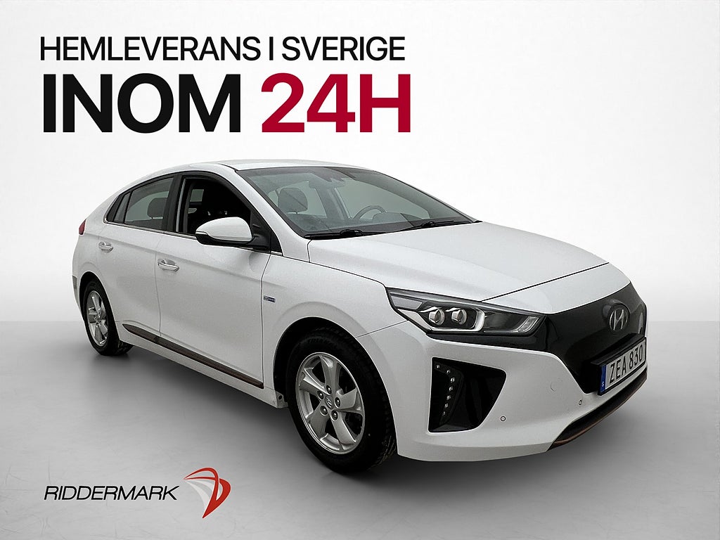 Hyundai IONIQ Electric 28 kWh Backkamera CarPlay Döda Vinkel